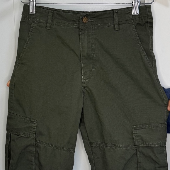 H&M Kids Olive Green Cargo Pants | Size 9-10Y - Picture 1 of 8